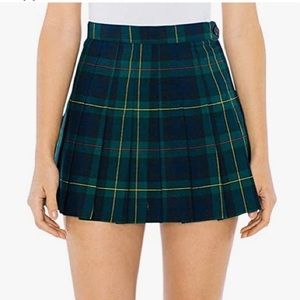 AMERICAN APPAREL Plaid Mini Skirt
